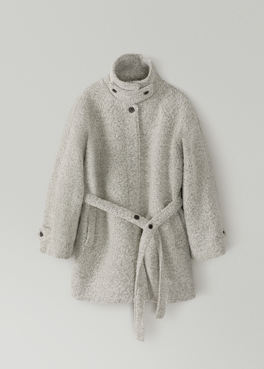 SOLD OUT | boucle half coat