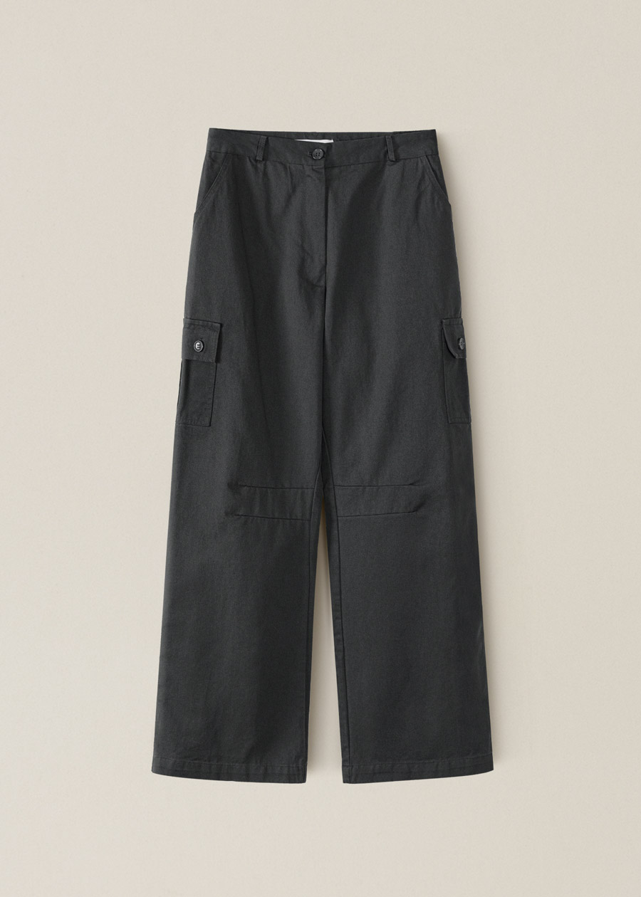 ohotoro Worker Cargo Pants charcoal - パンツ
