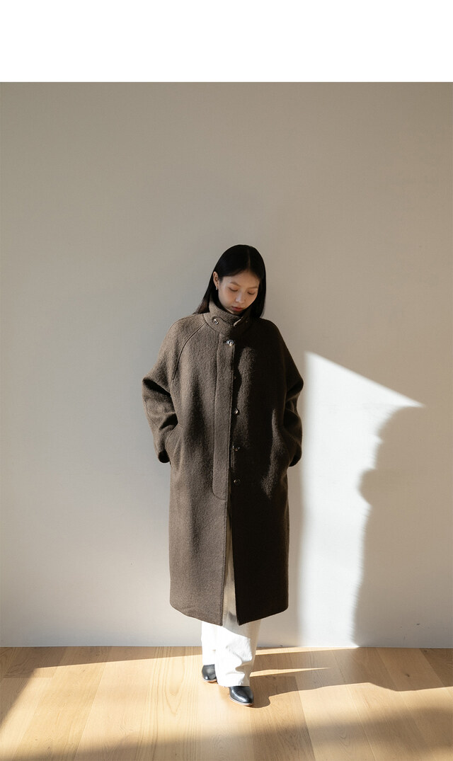 Premium | cozy alpaca coat